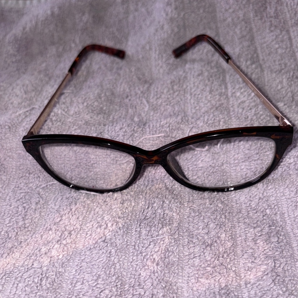 By Flower. Tortoise Shell Cat-Eye Glasses